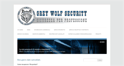 Desktop Screenshot of greywolfsecurity.com