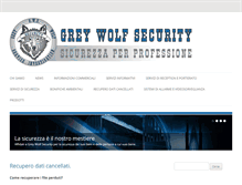 Tablet Screenshot of greywolfsecurity.com